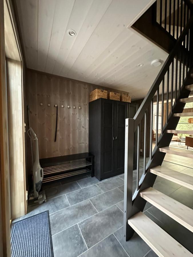 Modern Northern Lights Cabin Drangedal Exterior photo