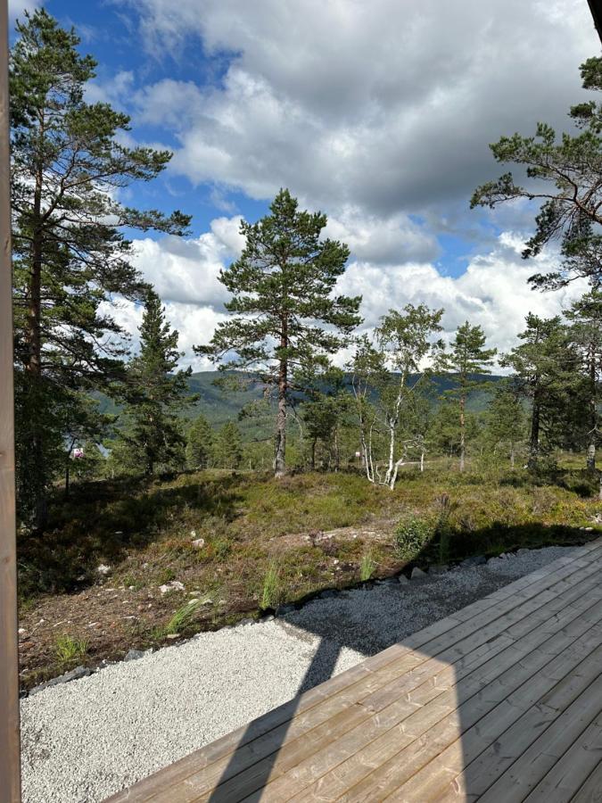Modern Northern Lights Cabin Drangedal Exterior photo