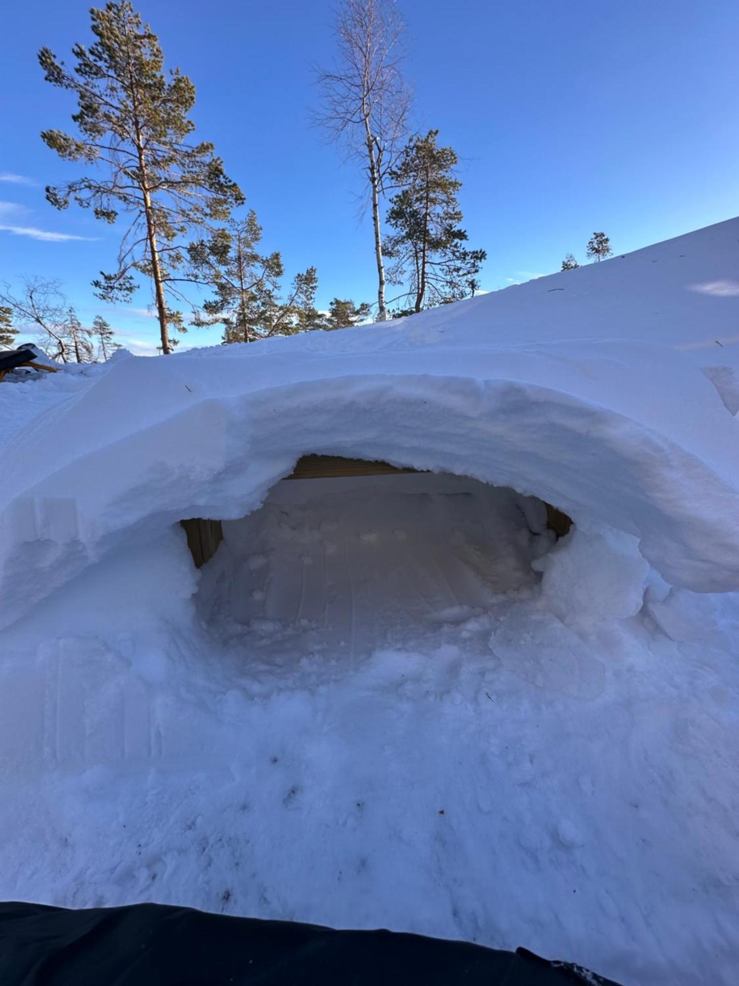 Modern Northern Lights Cabin Drangedal Exterior photo