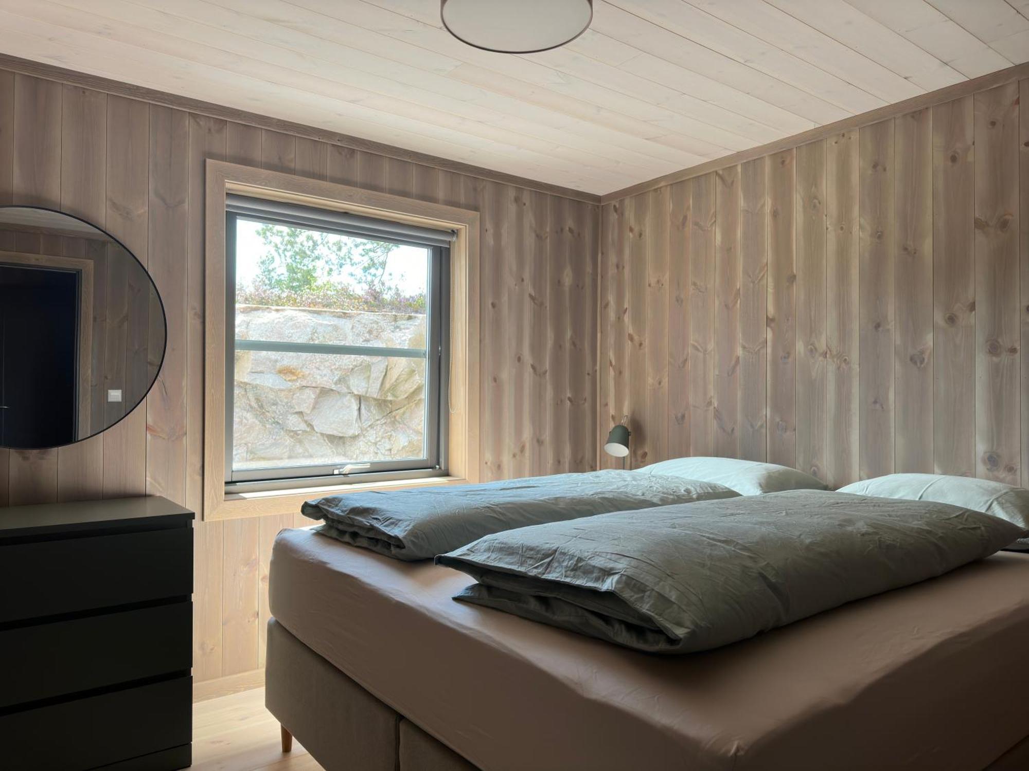Modern Northern Lights Cabin Drangedal Exterior photo