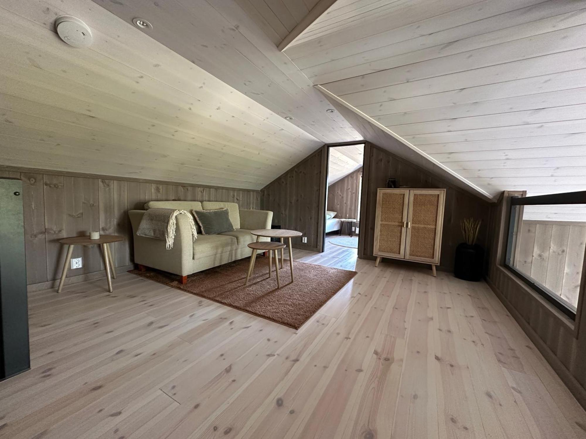 Modern Northern Lights Cabin Drangedal Exterior photo